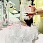لیوان و نیم لیوان GLASS WARE وارداتی کد KIT-698
