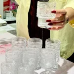 لیوان و نیم لیوان GLASS WARE وارداتی کد KIT-698