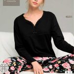 بلوز شلوار قواره بزرگ نرمال سکسن کد40251