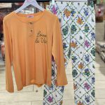 بلوز شلوار نرمال سکسن کد40206