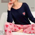 بلوز شلوار نرمال سکسن کد40258