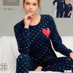 بلوز شلوار نرمال سکسن کد41145-A