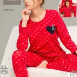 بلوز شلوار نرمال سکسن کد41153-A