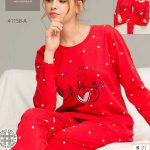 بلوز شلوار نرمال سکسن کد41158-A