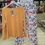 بلوز و شلوار سایز بزرگ نخ پنبه سکسن کد40822