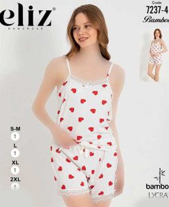 تاب شورتک سایز نرمال زنانه eliz کد 4-7237