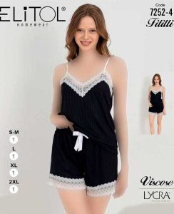 تاب شورتک سایز نرمال زنانه eliz کد 4-7252