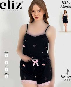 تاب شورتک سایز نرمال زنانه eliz کد 7-7237