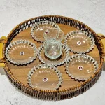 زیر لیوانی 6 تایی وارداتی کد 5109