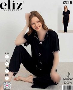 ست راحتی سایز نرمال زنانه eliz کد 6-7231