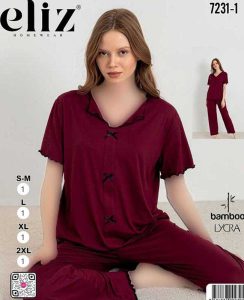 ست راحتی سایز نرمال زنانه eliz کد1-7231