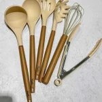 ست کفگیر ملاقه 12 پارچه پروتی کد 19104