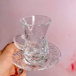فنجان نعلبکی 12 پارچه وارداتی کد 053