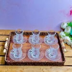 فنجان نعلبکی 12 پارچه وارداتی کد 053
