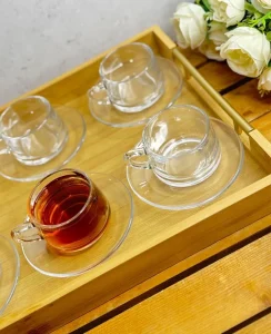 فنجان نعلبکی 12 پارچه وارداتی کد 4402-4410