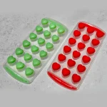 قالب یخ سیلیکونی طرح قلب وارداتی کد kit-1631