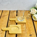 محصول وارداتی درجه یک نعلبکی 6تایی دسته دار بامبو کد vt 1018
