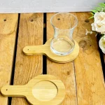 محصول وارداتی درجه یک نعلبکی 6تایی دسته دار بامبو کد vt 1018
