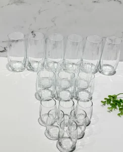ست لیوان فنجان 18 پارچه پاشاباغچه کد 96979