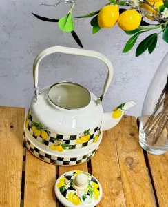 کتری لعابی وارداتی کد ۱۷۱۷