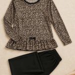 بلوز و شلوار بیگ سایز زنانه sexen کد 40873