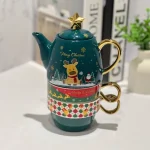 ست چایخوری 4 پارچه کریسمسی کد KIT-1229