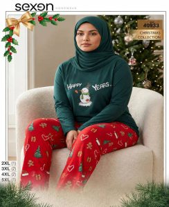 بلوز و شلوار بیگ سایز زنانه sexen کد 40933