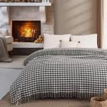 پتوی دونفره بافت وافل Ogi Home (مدل Scotch Battaniye) ابعاد ۱۸۰×۲۲۰ سانتی‌متر