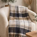 پتوی دونفره بافت وافل Ogi Home (مدل Scotch Battaniye) ابعاد ۱۸۰×۲۲۰ سانتی‌متر