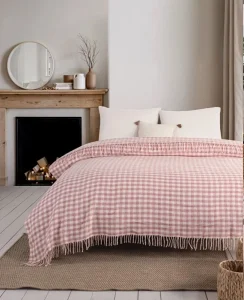 پتوی دونفره بافت وافل Ogi Home (مدل Scotch Battaniye) ابعاد ۱۸۰×۲۲۰ سانتی‌متر